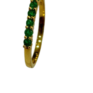 Anillo en Oro 18k con Esmeralda AN014