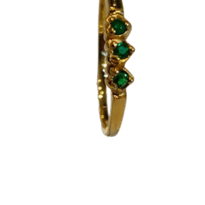 Anillo en Oro 18k con Esmeralda AN022